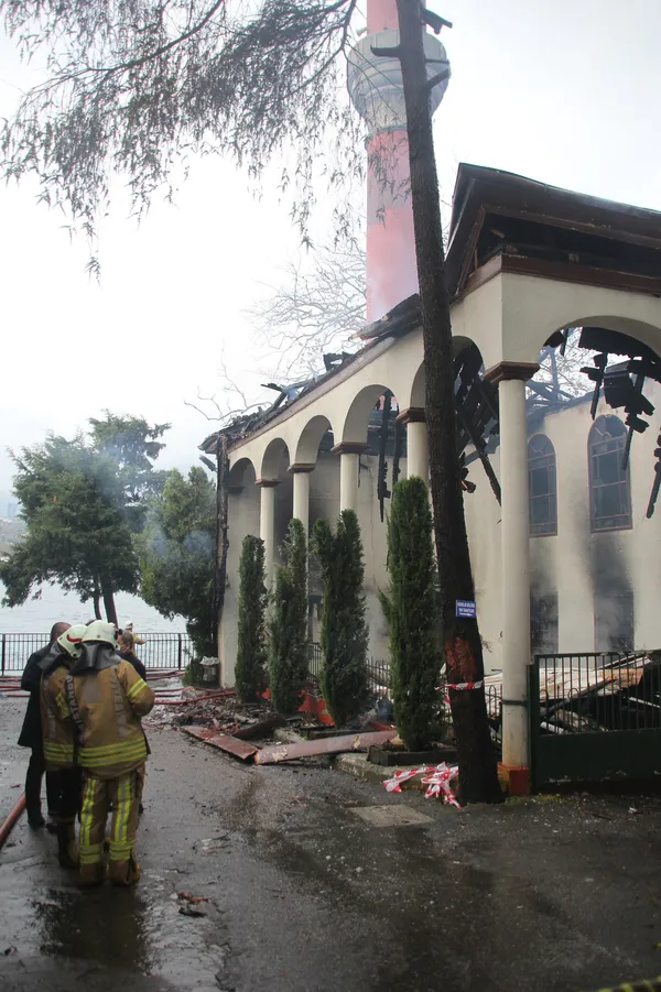 Son dakika | Vaniköy Camii yangın | Soruşturma tamamlandı