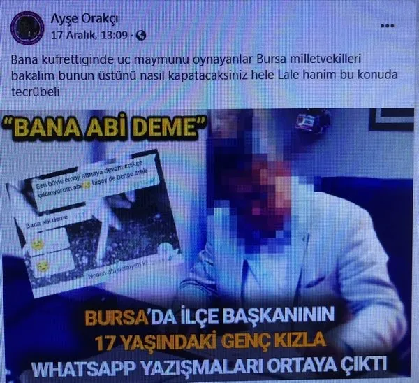CHP’nin Bursa teşkilatında yaşanan tacize şok savunma: Ama kız reşitti
