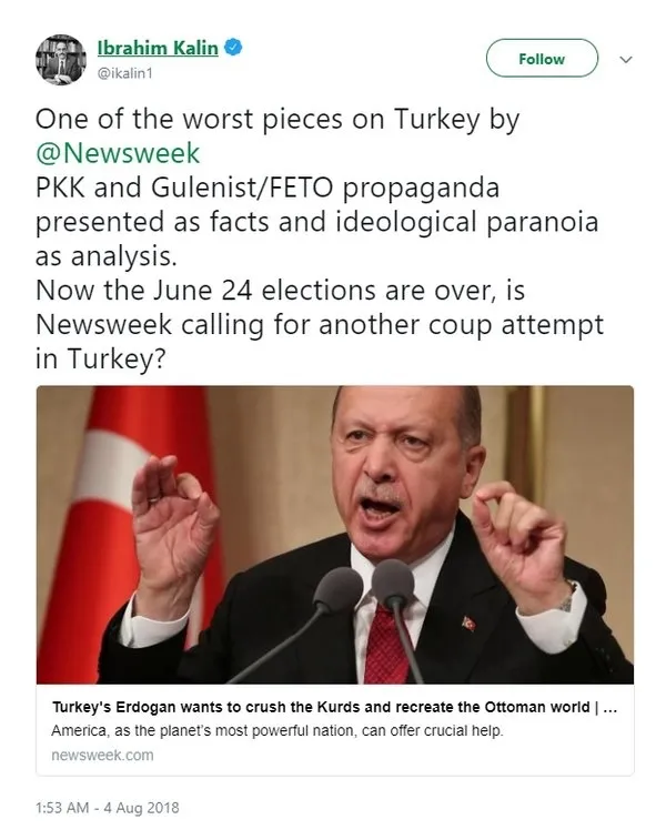 ABD menşeili dergiye çok sert tepki! - 1