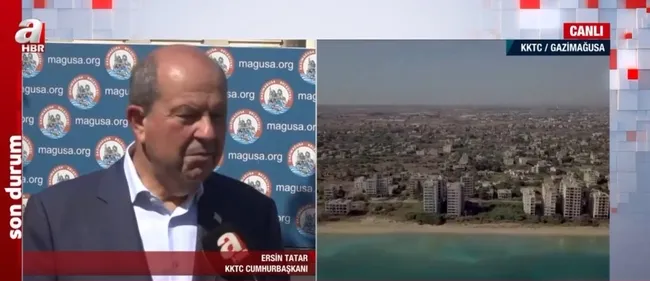 Kapalı Maraş 2 yıl önce açıldı! Cumhurbaşkanı Ersin Tatar A Haber’in sorularını yanıtladı