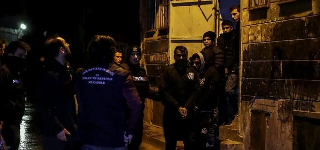 İstanbul’da göçmen kaçakçılığı operasyonu