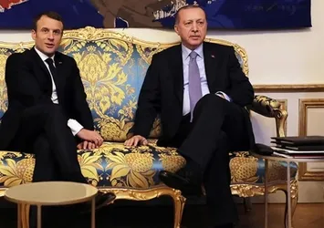 Fransa manşetten duyurdu: Başkan Erdoğan'dan Macron sürprizi