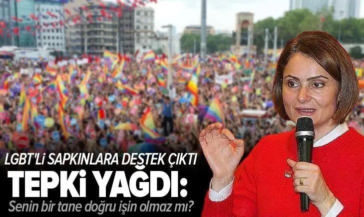 LGBT'li sapkınlara destek çıkan CHP'li Kaftancıoğlu'na tepki yağdı: Senin bir tane doğru işin olmaz mı?
