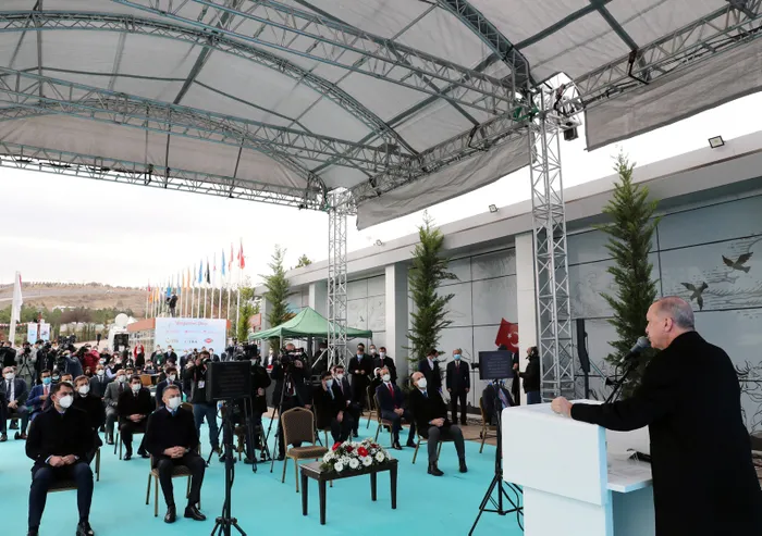 Son dakika: Başkan Erdoğan'dan Geleneksel Sporlar Tesisi açılışında önemli açıklamalar - 1