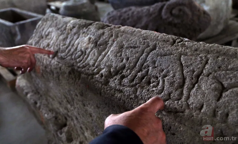 Kazıdan çıkan "Sultan Alaaddin" yazısı büyük heyecan yarattı 6
