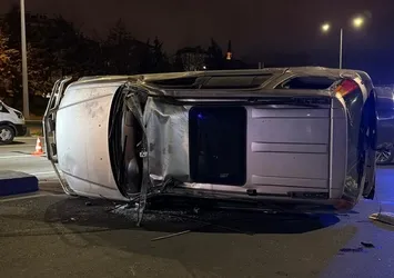 Alkollü sürücüden feci kaza: 1 yaralı