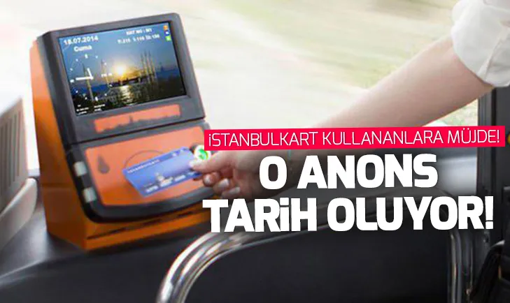 İstanbulkart kullananlara müjde! Yetersiz Bakiye! anonsu tarih olacak