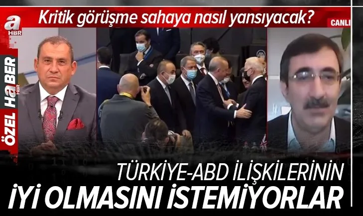 AK Parti Bingöl Milletvekili Cevdet Yılmaz A Haber'de Başkan Erdoğan ile Biden'ın görüşmesini değerlendirdi