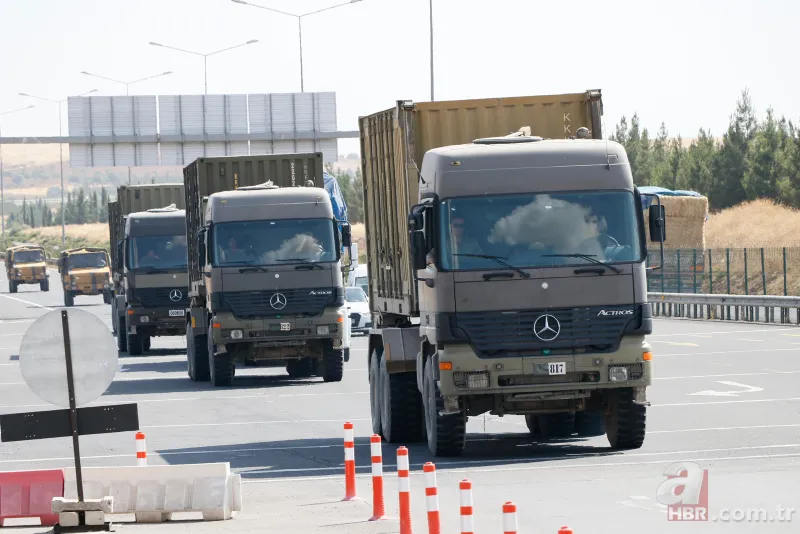 Son dakika: S-400 teslimatının ardından Suriye sınırında dikkat çeken sevkiyat 3