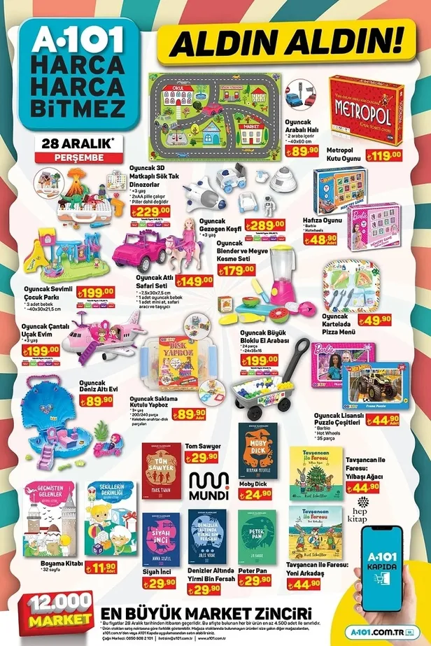 30 Aralık A101 aktüel ürünler kataloğu yayınladı! Ultra HD Smart TV, çay makinesi, döküm tencere, fotoğraf yazıcısı uygun fiyattan satışta