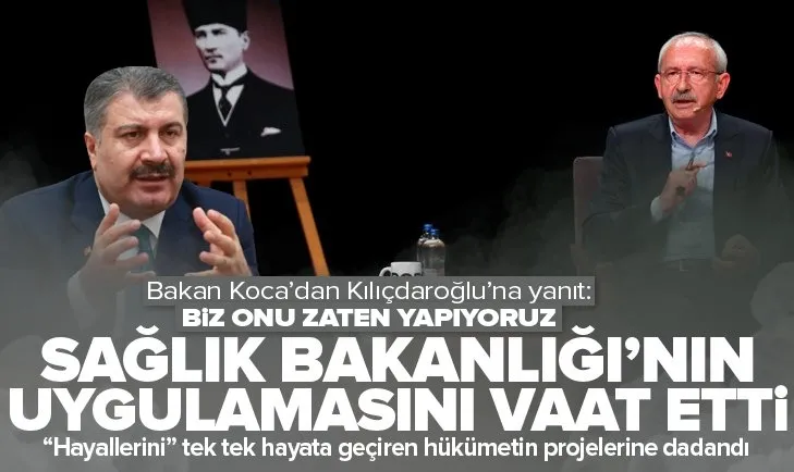 Kılıçdaroğlu Sağlık Bakanlığı’nın SMA uygulamasını vaat etti!