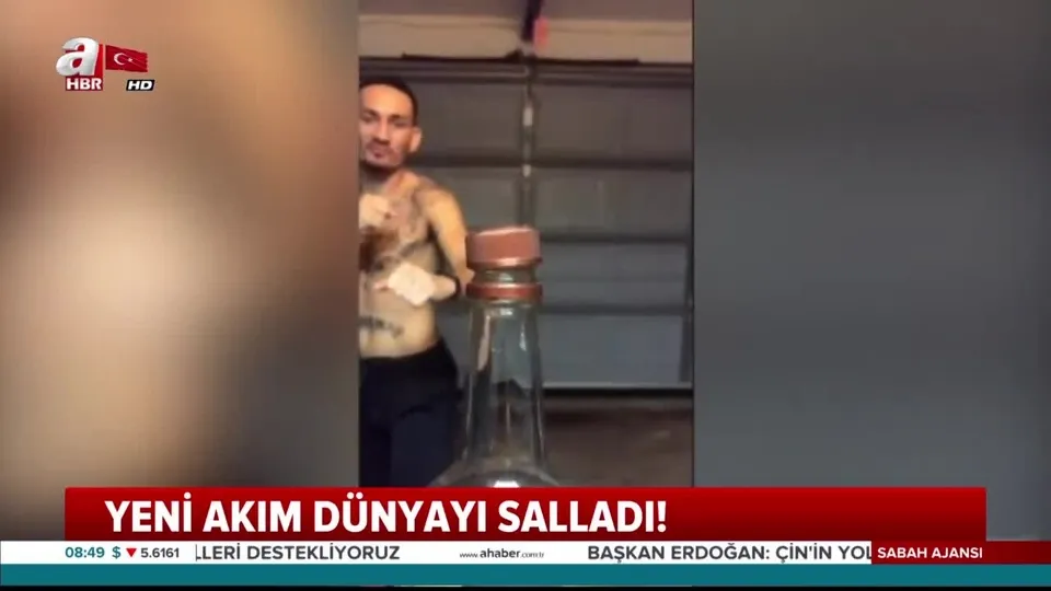 Jason Statham da dahil oldu! Yeni akım dünyayı sallıyor | Video