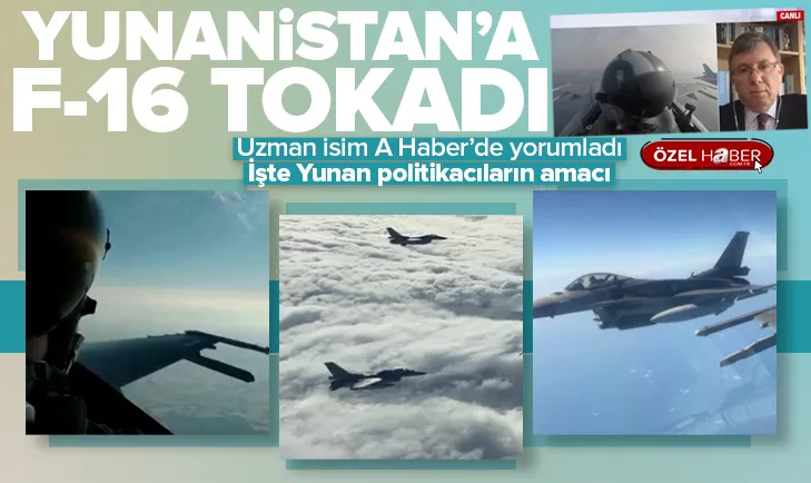 Yunanistana havada cevap verildi