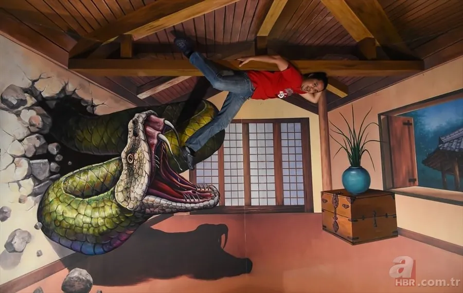 Güney Kore'deki "Trick Eye" illüzyon müzesi 15