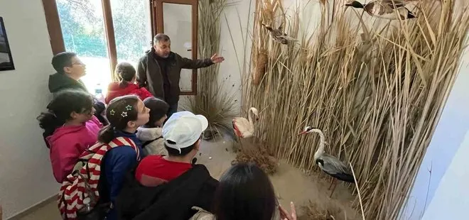 Öğrenciler yaban hayatını yakından tanıdı