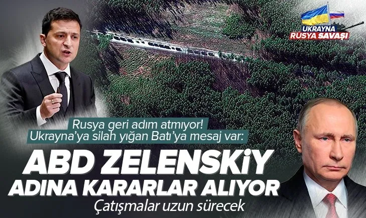 Rusya Dışişleri Bakanı Sergey Lavrov: ABD, Zelenskiy adına kararlar alıyor