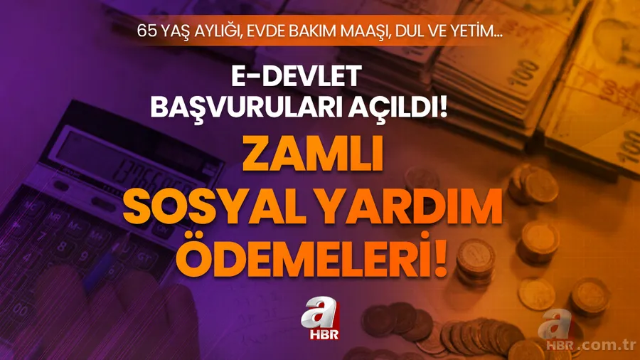 Zamlı maaşlar belli oldu! e-Devlet başvurularına göz atın! Hesaplar değişti! 2023 Dul ve yetim, 65 yaş aylığı, evde bakım maaşı... 1