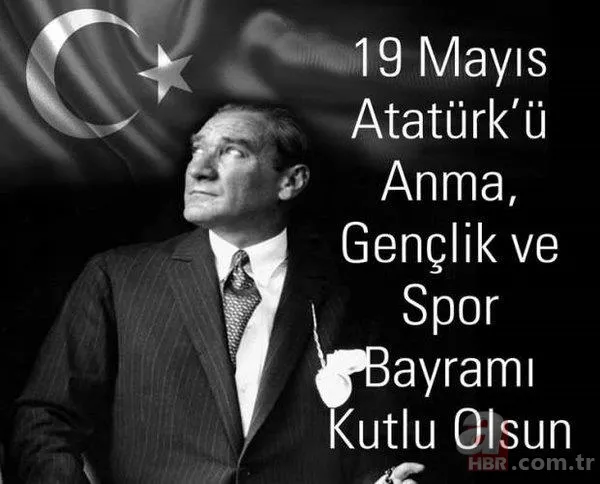 19 MAYIS RESİMLİ KUTLAMA MESAJLARI: Türk bayraklı, Atatürk resimli 19 Mayıs kutlama mesajları! Instagram story, Facebook, Twitter 19 Mayıs paylaşımları... 9