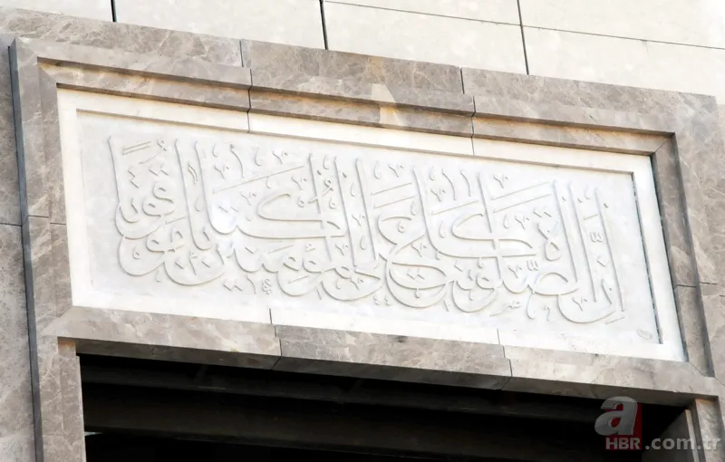 Taksim Cami bugün ibadete açıldı! İşte Taksim Camii'nin mimari özellikleri 15