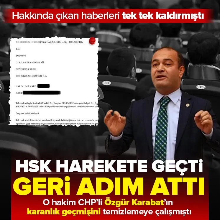 O hakimden geri adım! Kararından döndü