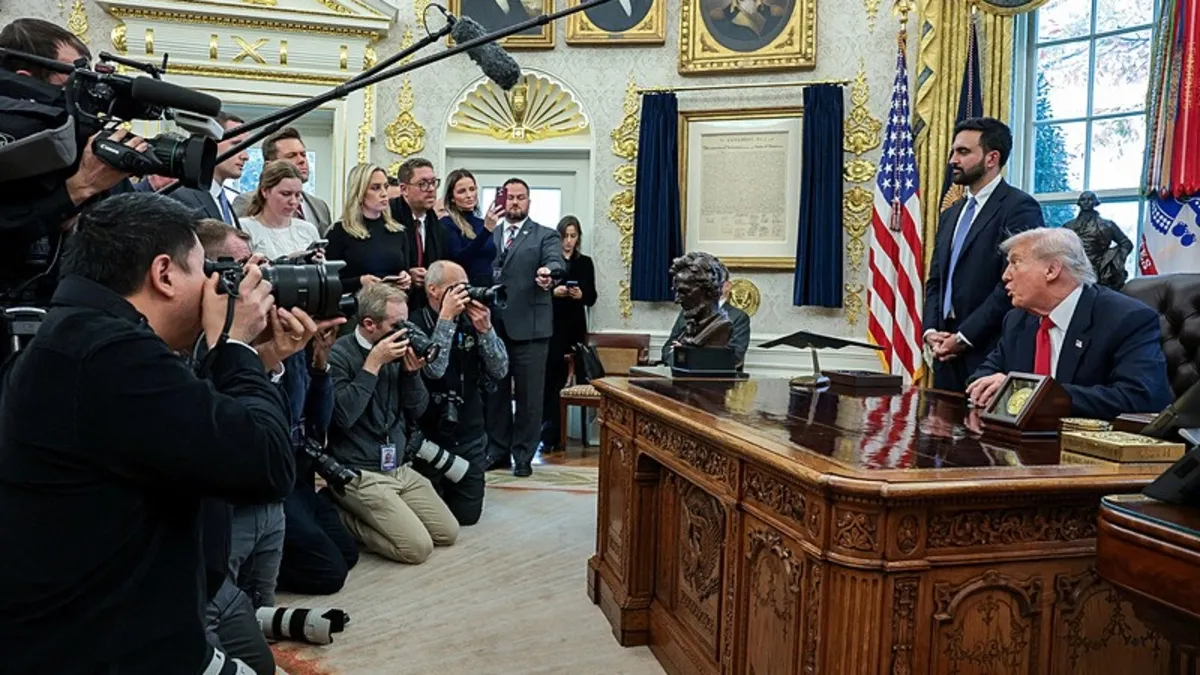 Beyaz Saray'da Trump–Mamdani zirvesi: Birlikte iyi iş çıkaracağız