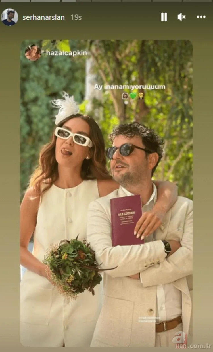 Hayat Bilgisi'nin Kopil'i evlendi! Serhan Arslan ve eşinden bomba kareler 4