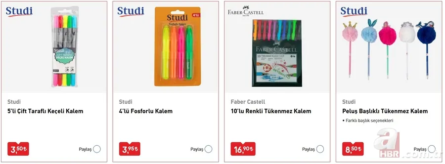 BİM okul eşyaları ne zaman gelecek? BİM kırtasiye malzemeleri, okul çantaları, defter, kalem fiyatları belli oldu 22