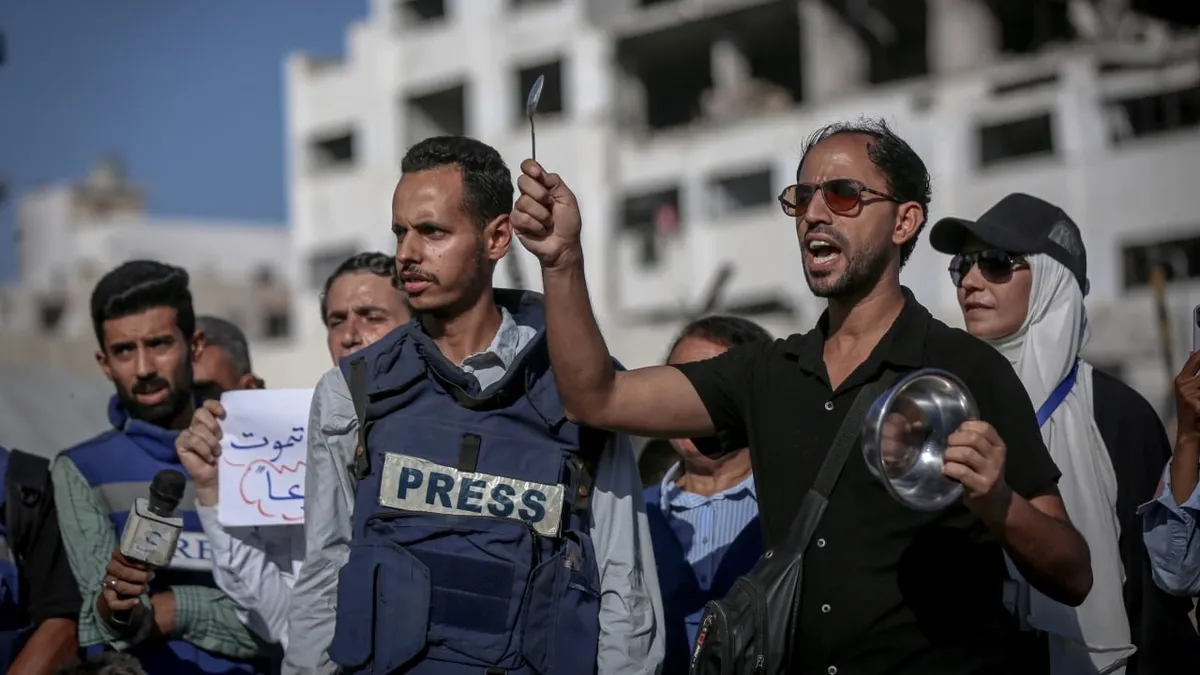 Gazze'de Batı medyasını şaşkına çeviren trajedi! Savaştan ölen meslektaşlarımız oldu ancak.