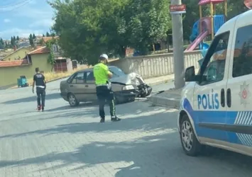 Tavşanlı'da trafik kazası: 2 yaralı