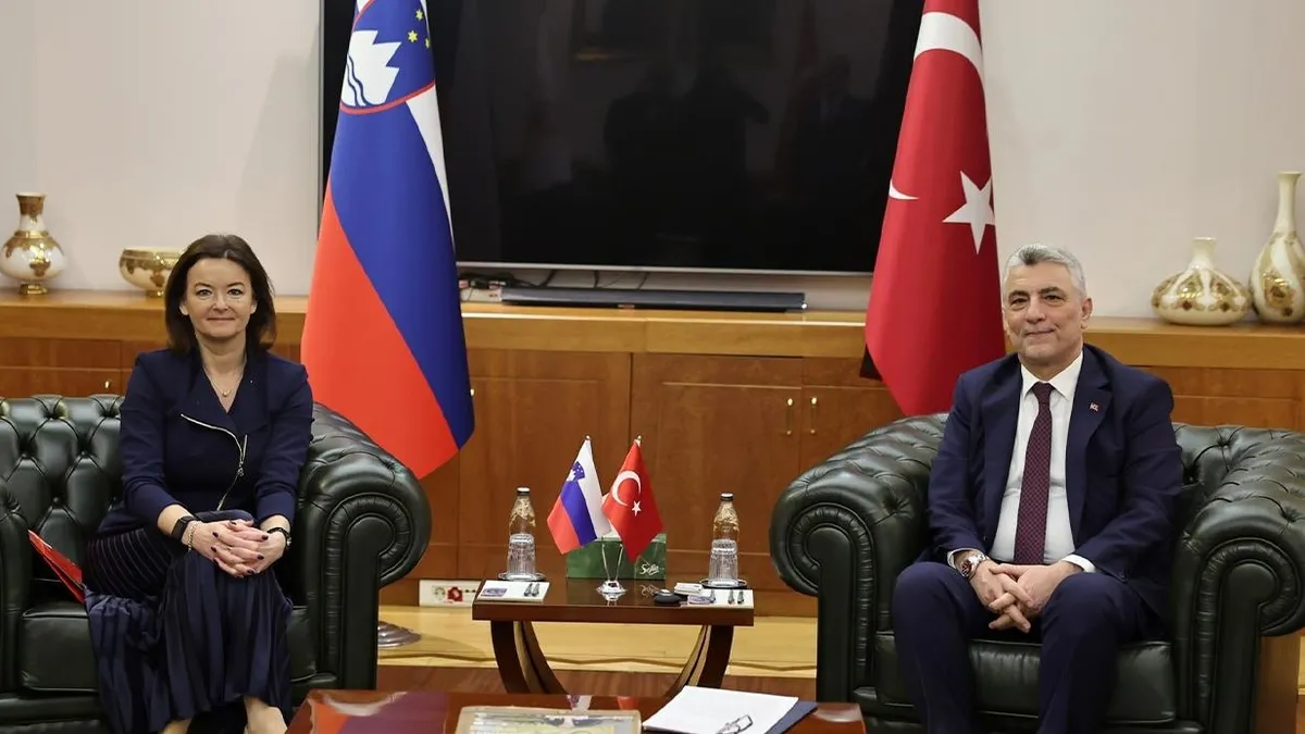 Ticaret Bakanı Bolat'tan diplomasi trafiği! Slovenya Başbakan Yardımcısı Fajon ile görüştü