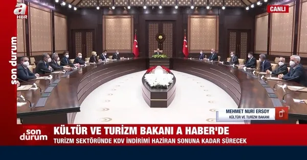 Kültür ve Turizm Bakanı Ersoy A Haber'e konuştu: Hızlı bir şekilde eski günlerimize döneceğiz - 1