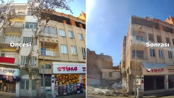 1682583054006.jpg Görüntüler Adıyaman'dan! İşte öncesi ve sonrası büyük yıkımı gözler önüne seren fotoğraflar - 2