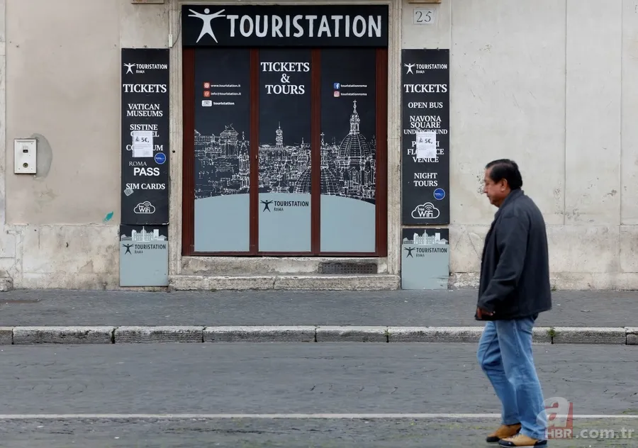 İtalya'dan korkunç koronavirüs bilançosu! İtalya sokaklarından ilginç kareler... 15