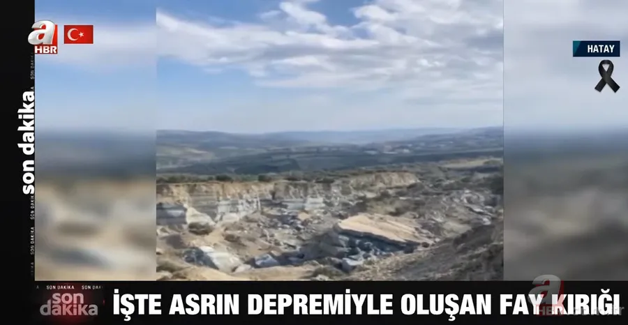 Depremin şiddetini ortaya koyan görüntü! Fay hattındaki kırık böyle kayıt altına alındı 7