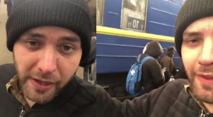 İngiliz adam Ukrayna’da mahsur kalan eşi ile çocuğu için savaşa girdi: Putin’in tehdit edişini izleyemem