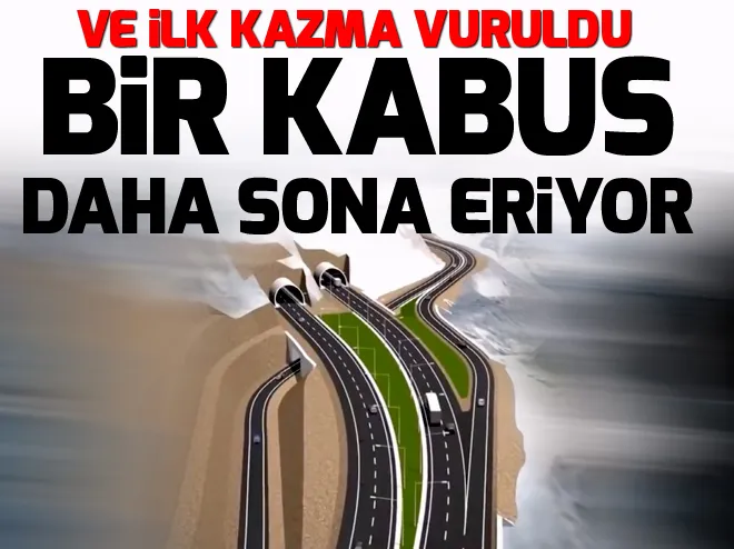 Sürücülerin korkulu rüyası Kırkdilim tünellerle geçilecek