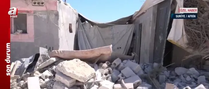 YPG/PKK yine sivilleri hedef aldı! Briket evlere saldırı: 1 ölü