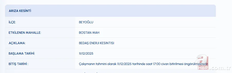 İSKİ su kesintisi 11 Aralık 2025 | İstanbul’da sular ne zaman gelecek? 4