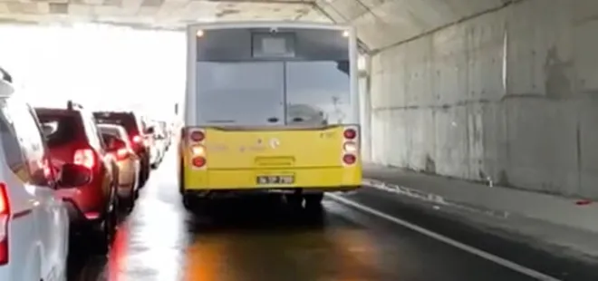 Arızalanan İETT aracı yolda kaldı! İstanbul sabah sabah yine kabusu yaşadı