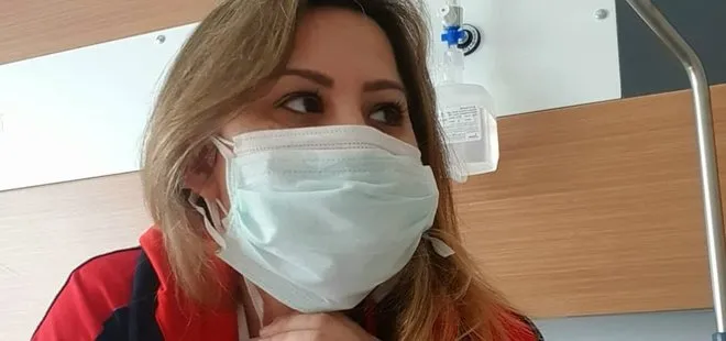 Koronavirüsü yenen 35 yaşındaki Ayten Sevil plazma bağışında bulundu