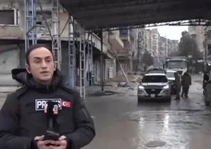 A Haber ekibi terörden temizlenen noktada