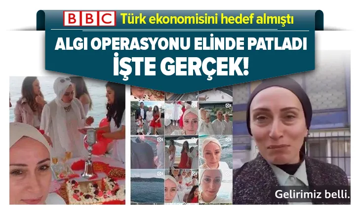 BBC Türkçe’nin algı operasyonu yine elinde patladı! Türk ekonomisini böyle hedef aldılar
