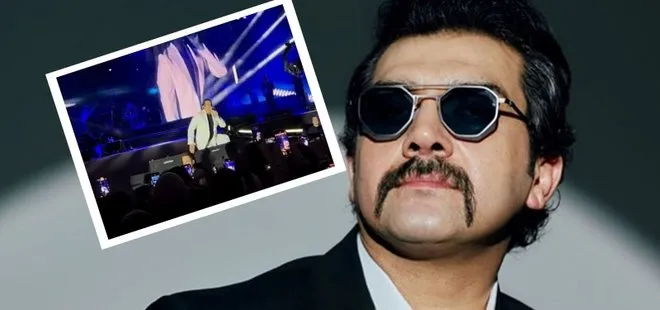 Sahnede talihsiz kaza: Bayhan şarkı söylerken yere düştü