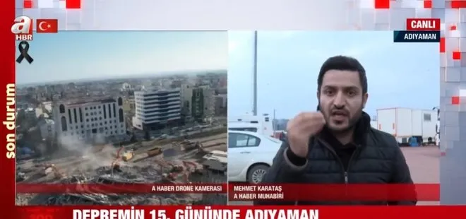 Kırpılmış videoyla A Haber’e kirli operasyon! Hedef gösterilen Mehmet Karataş memleketi Adıyaman’da tepki gösterdi: Planınız başınıza yıkılsın