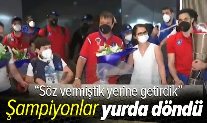 Son dakika | Şampiyon Anadolu Efes Türkiye'de