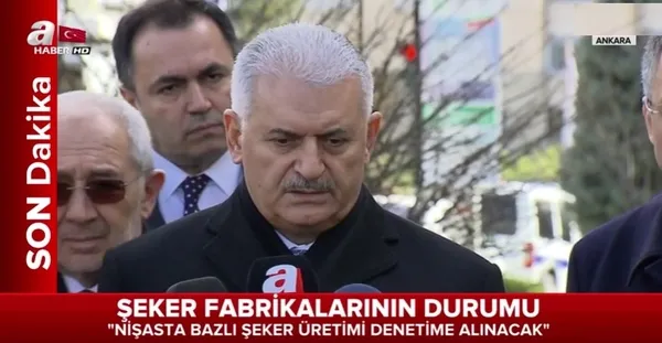 Başbakan Binali Yıldırım'dan 'şeker fabrikası' açıklaması - 1