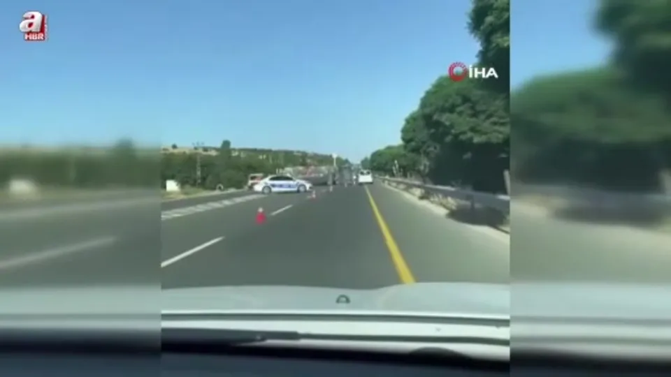 Elazığ’da beton mikseri devrildi