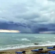 Hortum gökyüzünü kapladı!