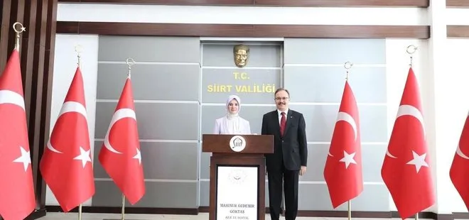 Aile ve Sosyal Hizmetler Bakanı Göktaş Siirt Valiliğini ziyaret etti