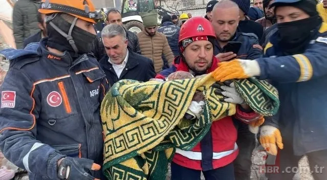Kahramanmaraş depremin mucize bebekleri! Yeniden doğdular 7